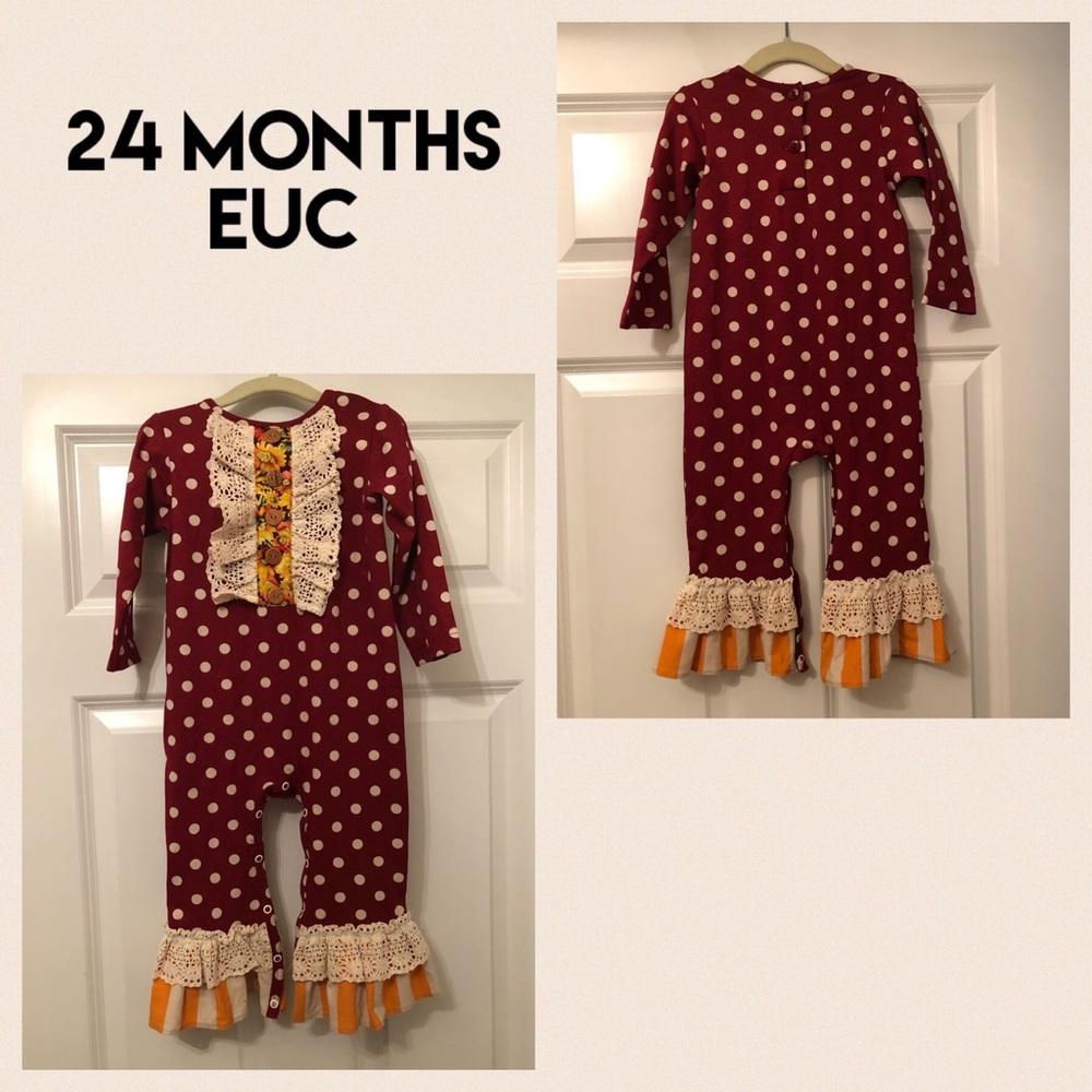 Ricrac Ruffles 24 months EUC